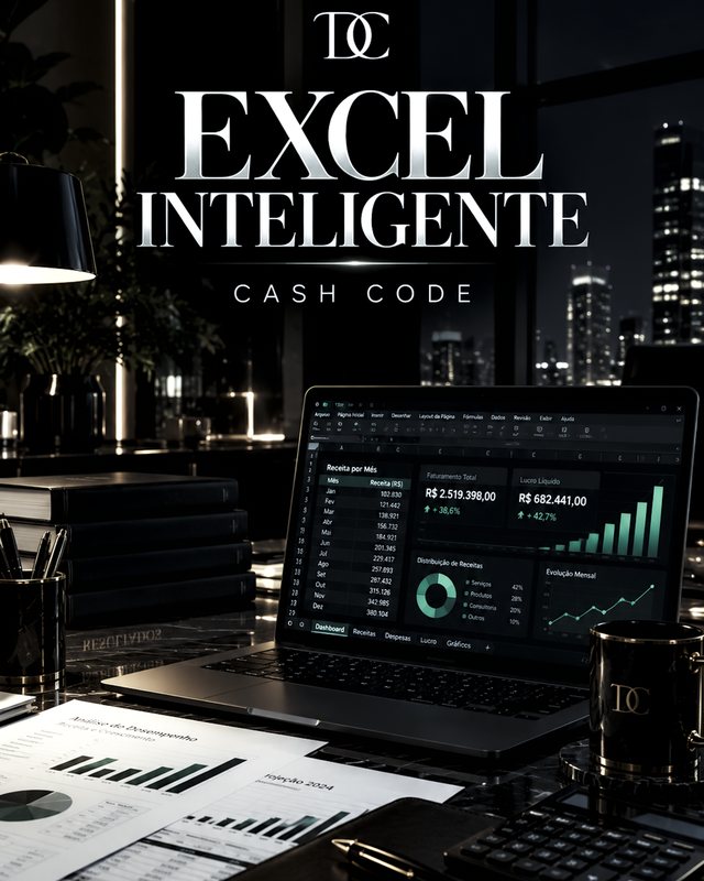 Capa do Cash Code Excel Inteligente