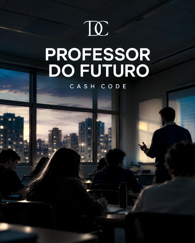 Capa do Cash Code Professor do Futuro